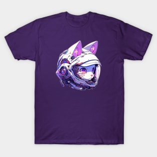 Anime Space Cat T-Shirt